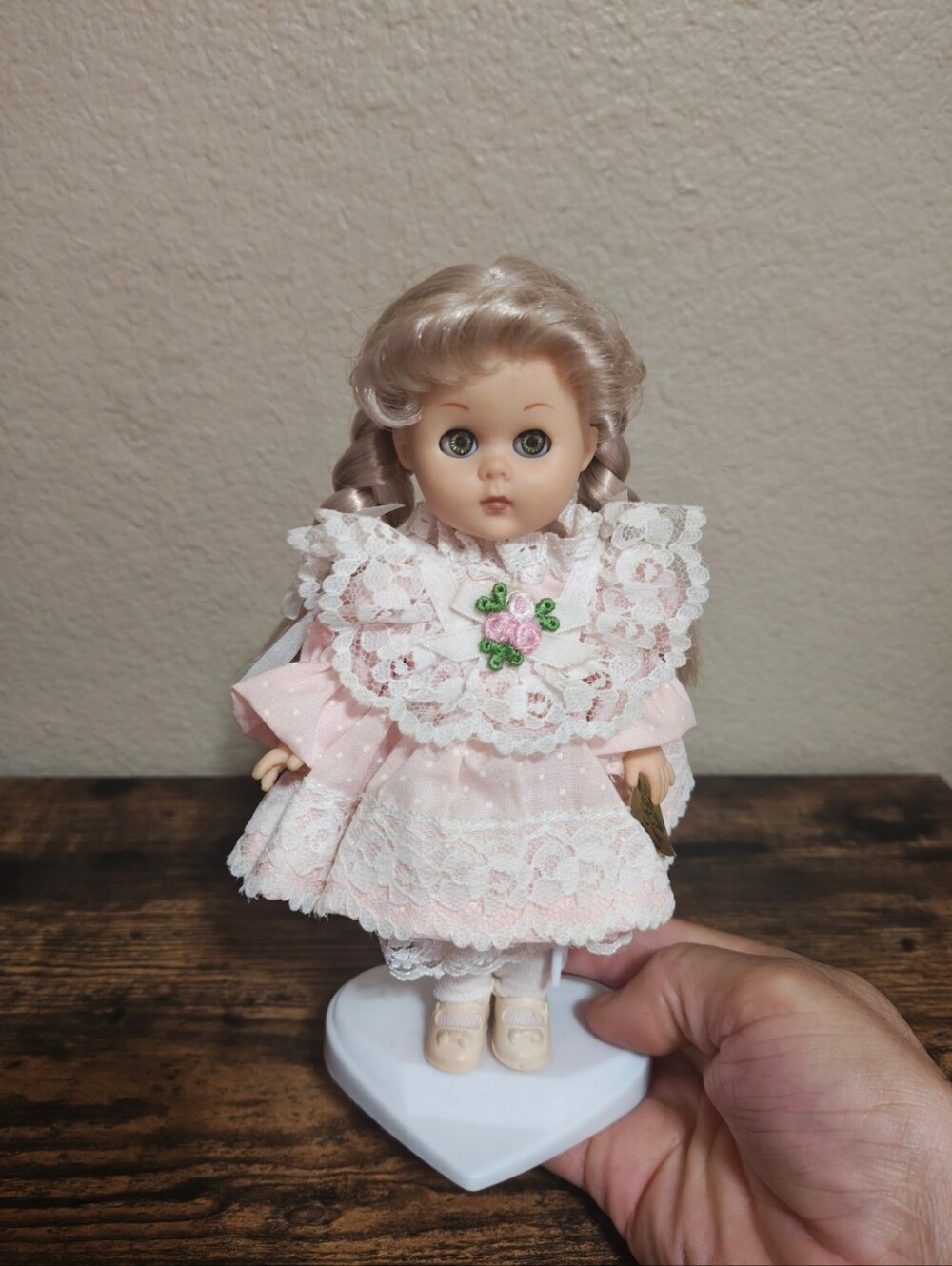 1980s Vogue Ginny Doll "Little One" Series 8 Inch Sleepy Eyes Doll.